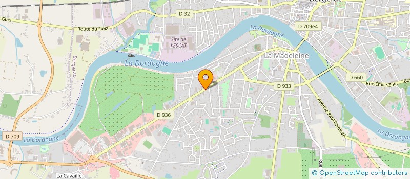 localisation de l'entreprise SCI 4 C à BERGERAC