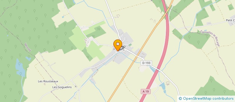 localisation de l'entreprise SCI 4 D  VERNOY