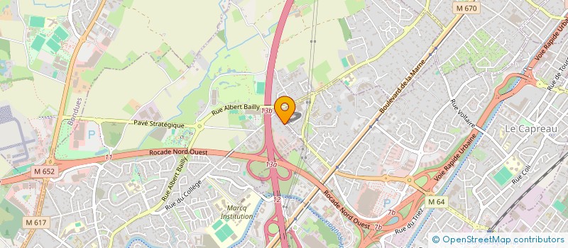 localisation de l'entreprise SCI 4 ET 6 RUE SAINT PATRICE à MARCQ-EN-BARŒUL