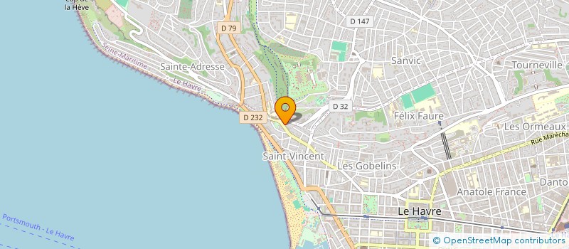 localisation de l'entreprise SCI 4 ETOILES à LE HAVRE