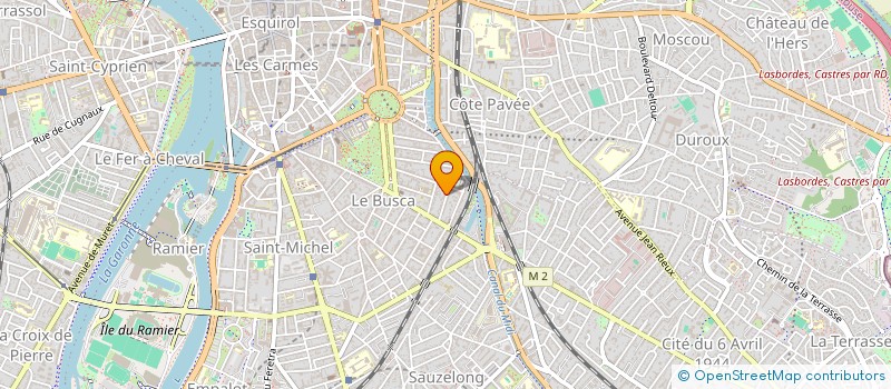 localisation de l'entreprise SCI 4.F à TOULOUSE