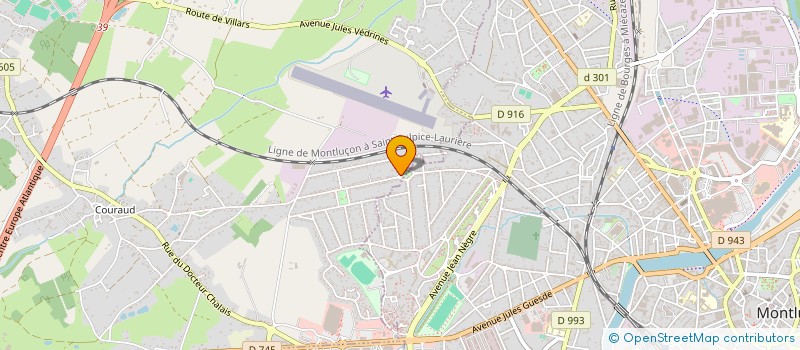 localisation de l'entreprise SCI 4 F à DOMERAT