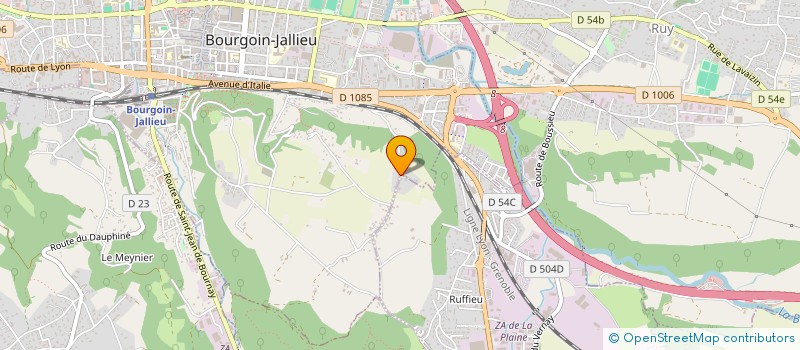 localisation de l'entreprise SCI 4 F à BOURGOIN-JALLIEU