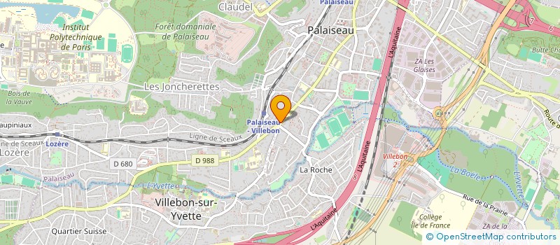 localisation de l'entreprise SCI 4, FRERES LUMIERE à PALAISEAU