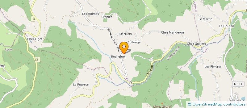 localisation de l'entreprise SCI 4 G  AFFOUX