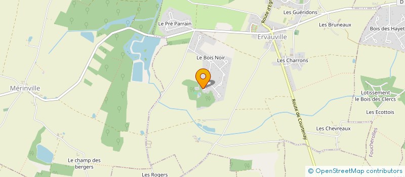 localisation de l'entreprise SCI 4 G  ERVAUVILLE