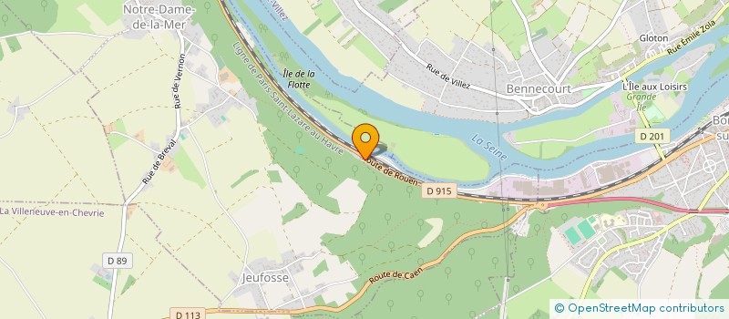 localisation de l'entreprise SCI 4 G  NOTRE-DAME-DE-LA-MER