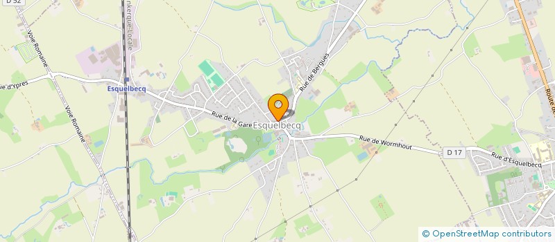 localisation de l'entreprise SCI 4 G  ESQUELBECQ