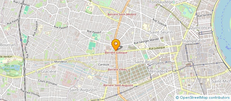 localisation de l'entreprise SCI 4 GRAND RUE  BORDEAUX