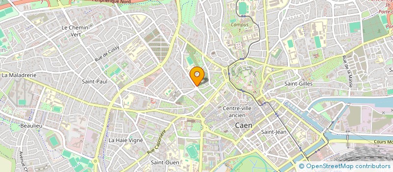 localisation de l'entreprise SCI 4 HEL à CAEN