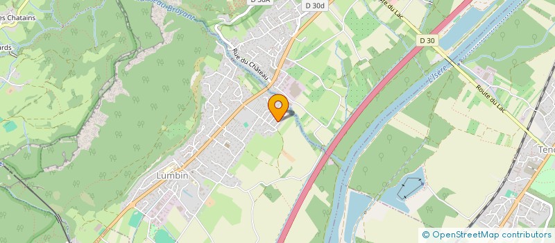 localisation de l'entreprise SCI 4 INVEST  LUMBIN