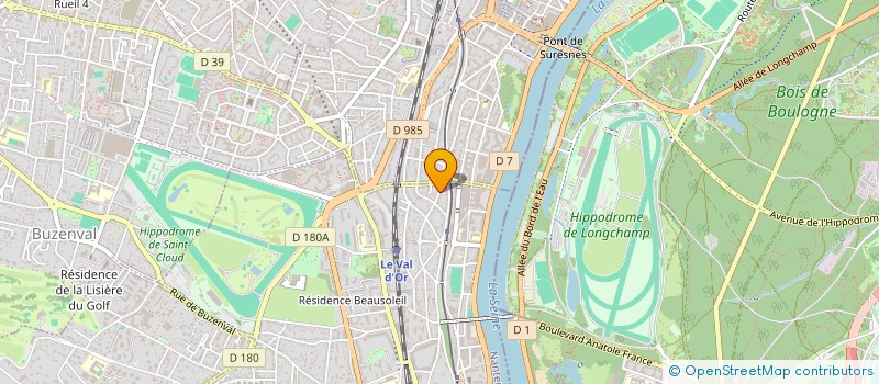 localisation de l'entreprise SCI 4 J à SAINT-CLOUD