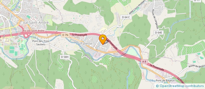 localisation de l'entreprise SCI 4 L à AIX EN PROVENCE
