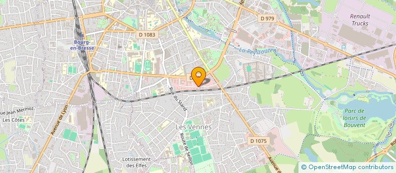 localisation de l'entreprise SCI 4 M à BOURG-EN-BRESSE