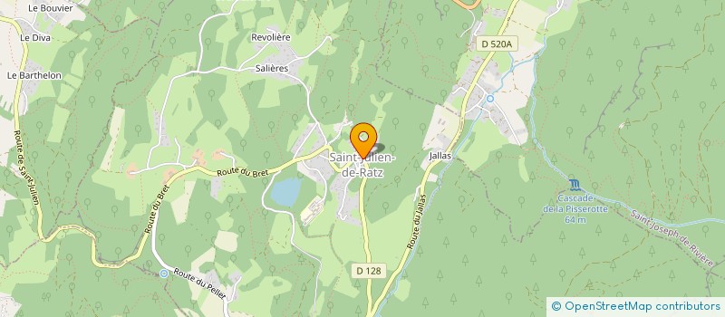 localisation de l'entreprise SCI 4 M AMENAGEMENT  SAINT-JOSEPH-DE-RIVIERE