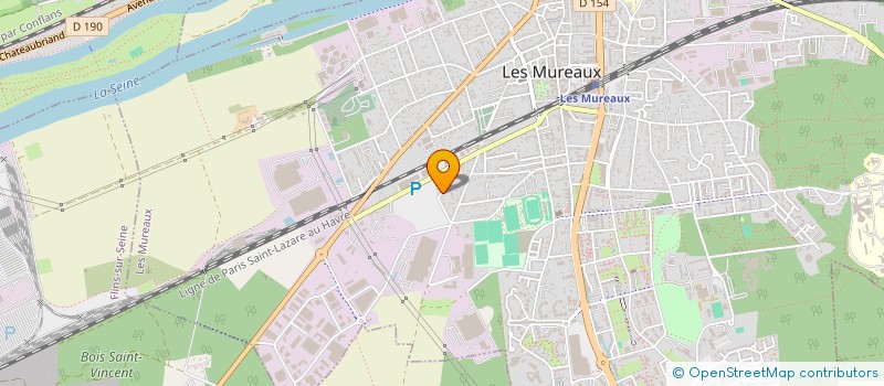localisation de l'entreprise SCI 4 M HABITAT à MUREAUX (LES)