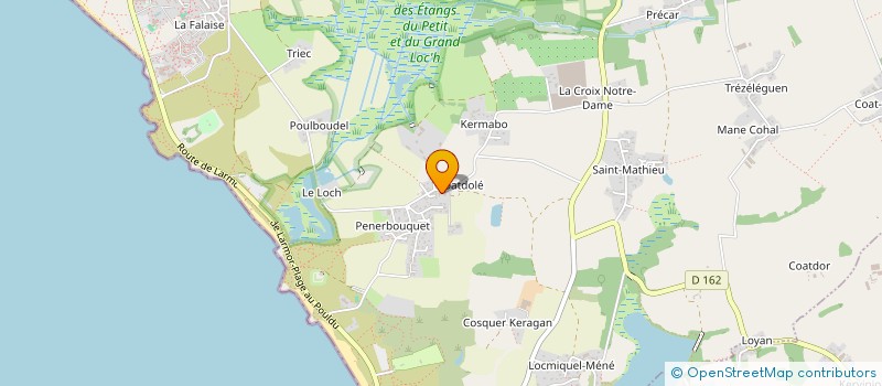 localisation de l'entreprise SCI 4 OCEANS  GUIDEL