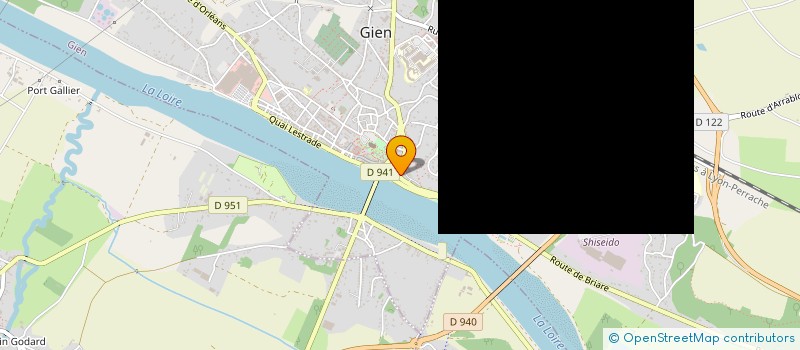localisation de l'entreprise SCI 4 PLACE SAINT LOUIS A GIEN  GIEN