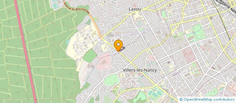 localisation de l'entreprise SCI 4 R  LAXOU