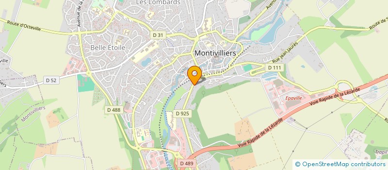 localisation de l'entreprise SCI 4 R MAETZ  MONTIVILLIERS