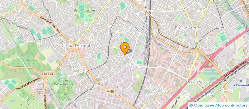localisation de l'entreprise SCI 4 RUE D OBILON à MONTPELLIER