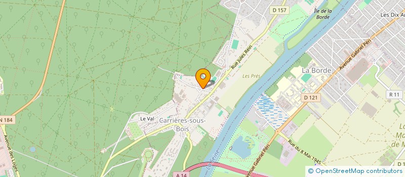 localisation de l'entreprise SCI 4 RUE DANES DE MONTARDAT  LE MESNIL-LE-ROI