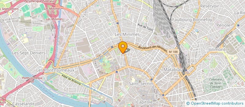 localisation de l'entreprise SCI 4 RUE DE GRECE à TOULOUSE