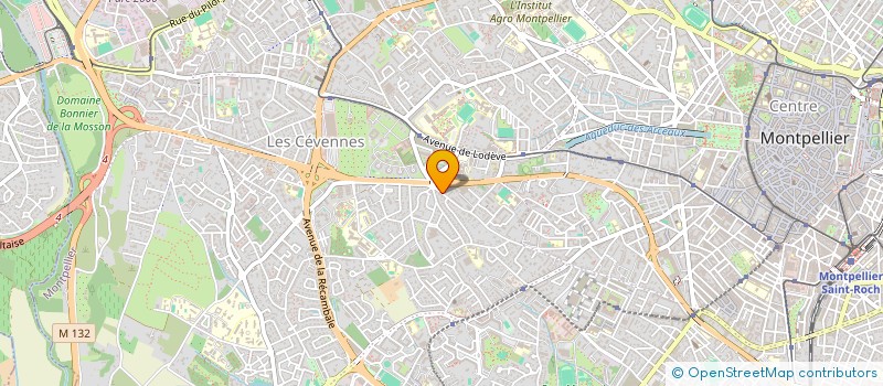 localisation de l'entreprise SCI 4 RUE DE LA FIGAIRASSE à MONTPELLIER