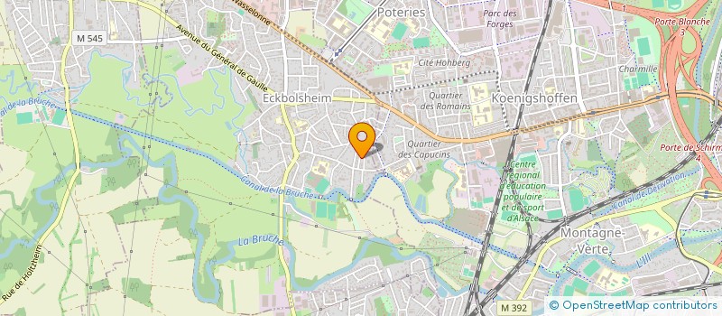 localisation de l'entreprise SCI 4 RUE DE SELESTAT  ECKBOLSHEIM