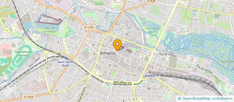 localisation de l'entreprise SCI 4 RUE DES LOMBARDS à AMIENS