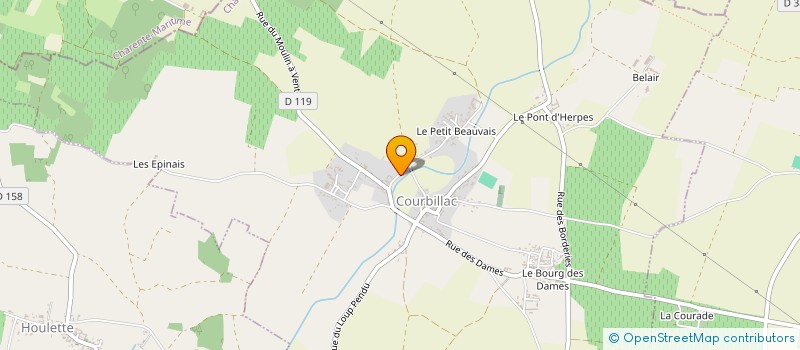 localisation de l'entreprise SCI 4 RUE DES MOULINS à BOURG-CHARENTE
