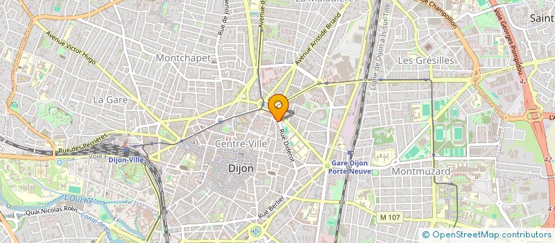 localisation de l'entreprise SCI 4 RUE DIETSCH à DIJON
