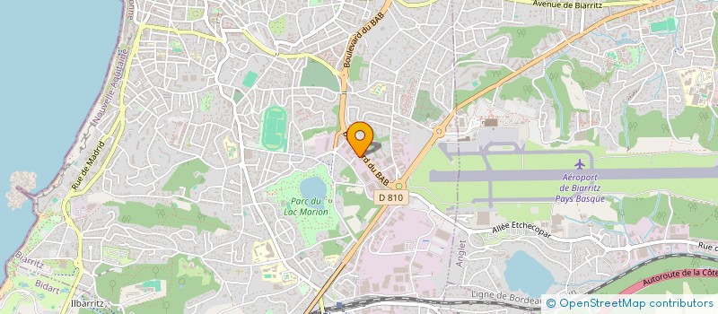 localisation de l'entreprise SCI 4 RUE DU CENTRE à BIARRITZ