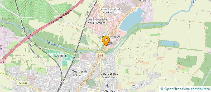 localisation de l'entreprise SCI 4 RUE DU MONT SAINT ODILE  SELESTAT