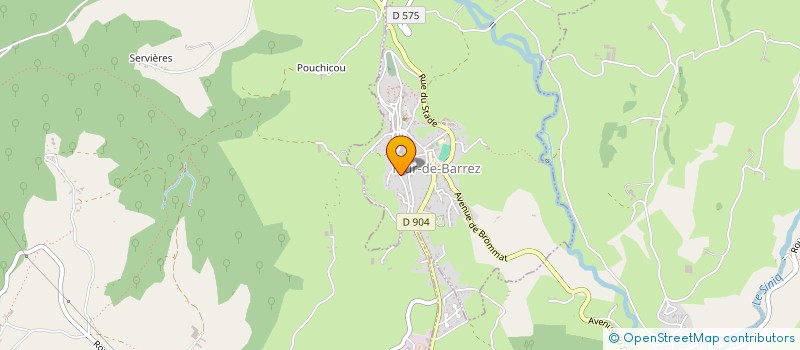 localisation de l'entreprise SCI 4 RUE EMILE AYME  LACROIX-BARREZ