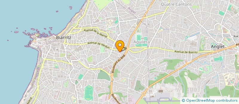 localisation de l'entreprise SCI 4 RUE FOLIN à BIARRITZ