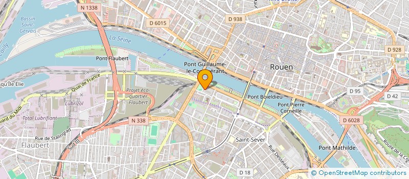 localisation de l'entreprise SCI 4 RUE FORFAIT à ROUEN