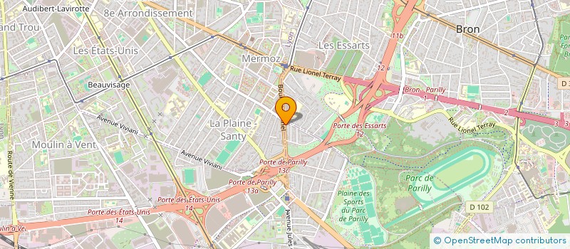 localisation de l'entreprise SCI 4 S  VENISSIEUX