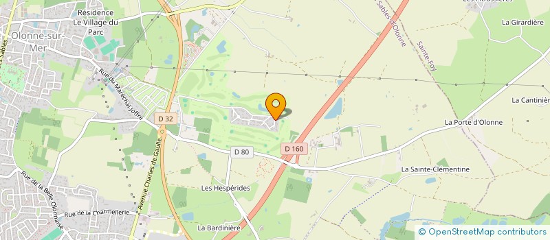 localisation de l'entreprise SCI 4 S à LES SABLES D'OLONNE