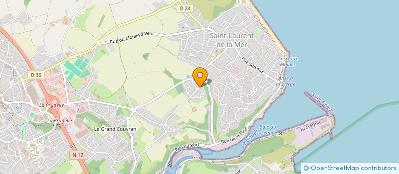 localisation de l'entreprise SCI  4 SAINT MARTIN  PLERIN