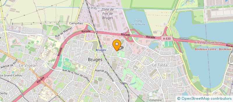 localisation de l'entreprise SCI 4 SAISONS 71  BRUGES