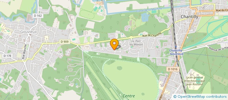 localisation de l'entreprise SCI 4 SMILE  GOUVIEUX