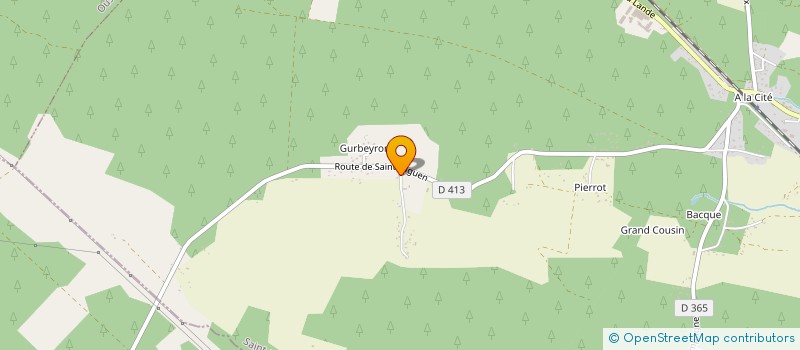 localisation de l'entreprise SCI 4 SOLEILS  SAINT-MARTIN-D'ONEY