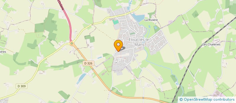 localisation de l'entreprise SCI 4 THL  ALLONNES