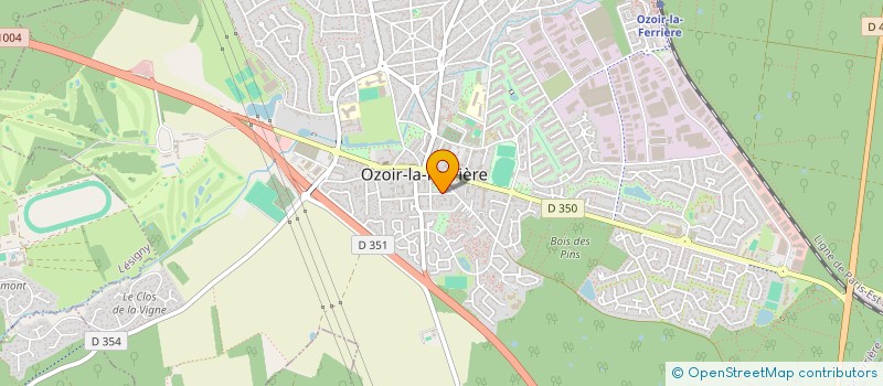 localisation de l'entreprise SCI 40-40  OZOIR-LA-FERRIERE