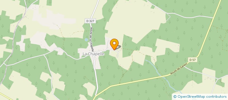 localisation de l'entreprise SCI 40  YGOS-SAINT-SATURNIN