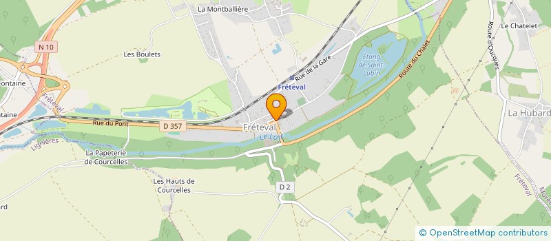 localisation de l'entreprise SCI 40 90 à FRETEVAL