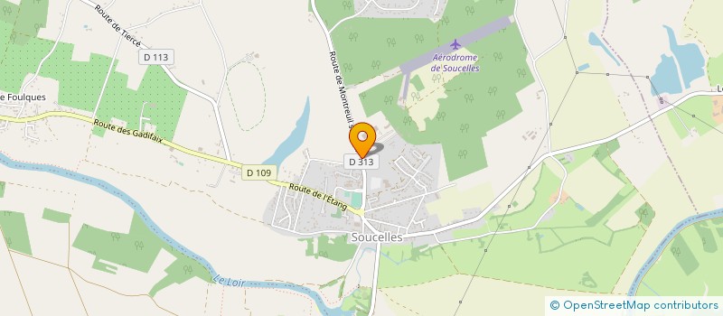 localisation de l'entreprise SCI 40 LICES  RIVES-DU-LOIR-EN-ANJOU