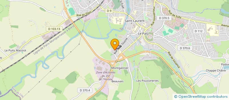 localisation de l'entreprise SCI 40 RUE DE LA TOUCHE à NOGENT-LE-ROTROU