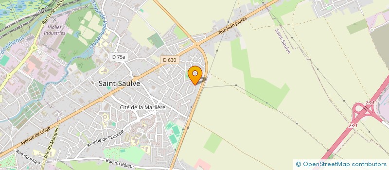 localisation de l'entreprise SCI 40 RUE DE PARIS  SAINT-SAULVE